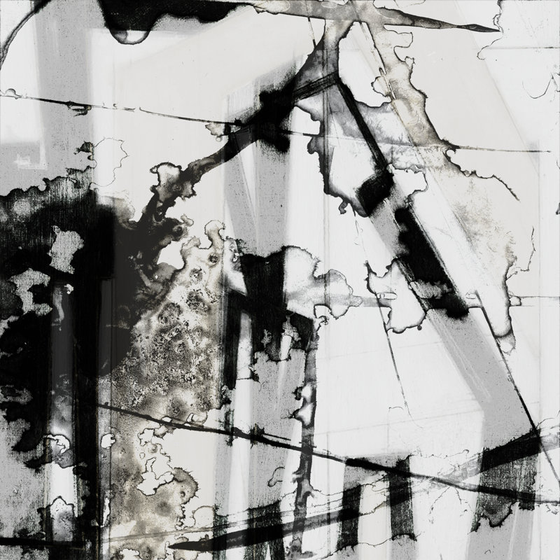 In Motion II by Jennifer Goldberger - Wrapped Canvas Painting, 91cm H x 91cm W