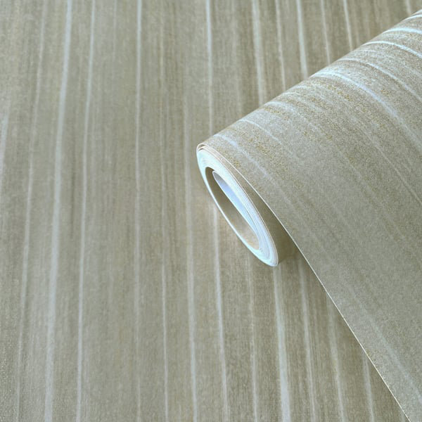 Elegance 10m x 53cm Glitter Wallpaper Roll, Cream