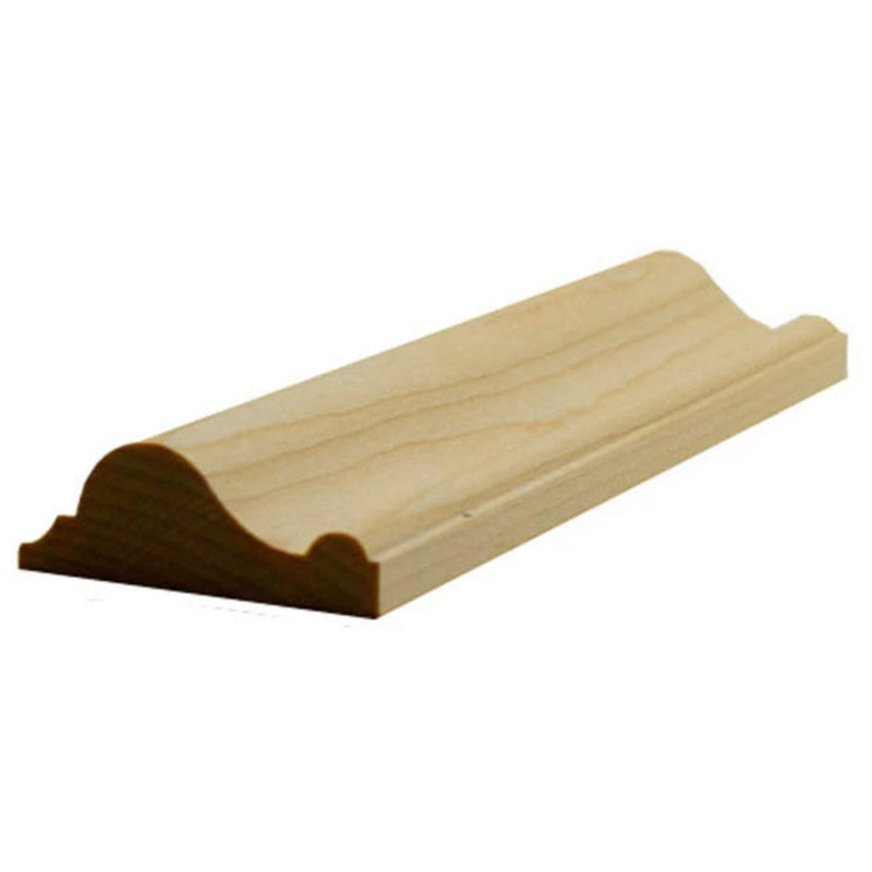 Moulure de panneau de 1 1/2 po de largeur x 9/16 po de bordure. Sans finition, Érable, L 1,5 po x H 0,5625 po x P 94 po