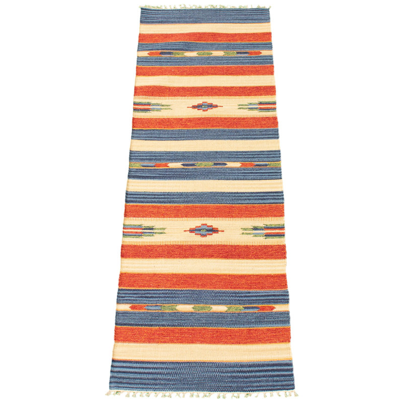 Wool Oriental Indoor Rug, Runner 2' x 6'9"