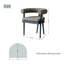 Ensemble de 2 chaises d'extérieur Malba
