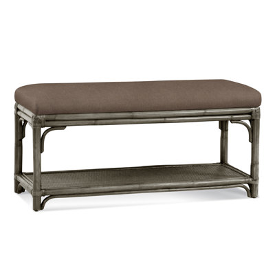 Banc de rangement en osier Summer Retreat