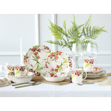 SUMMER COTTAGE 16 Piece Dinnerware Set - Service for 4