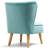 Tocco Velvet Slipper Chair-2046642397
