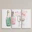 Impression sur toile, "champagne vœux i" par excellence-384007811