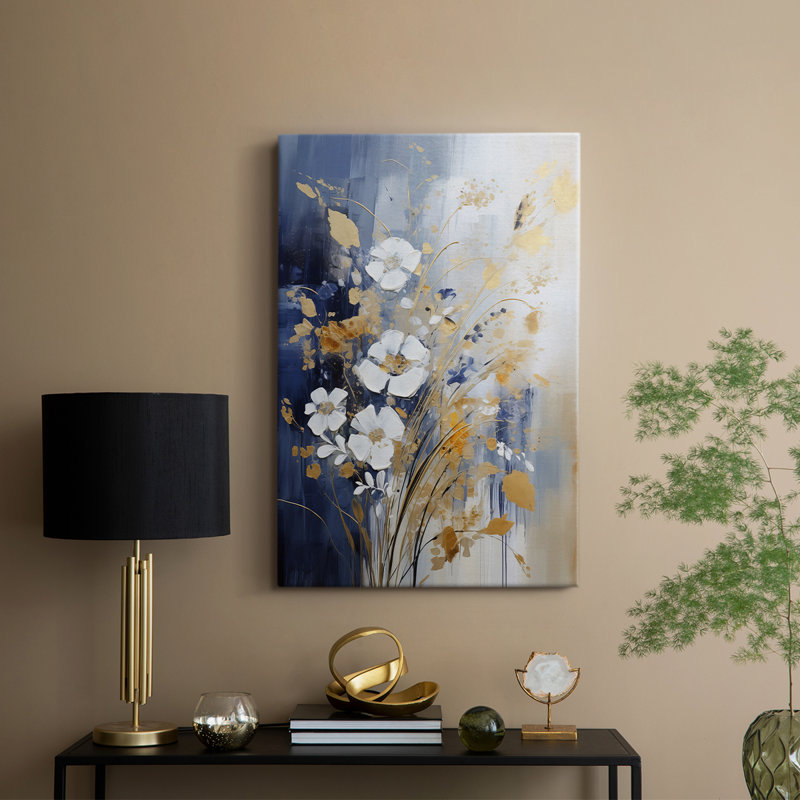 FLORAL Series CCCCXXVII - Gallery Cavas sur mesure, H 18 po x l 12 po