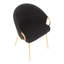 Fauteuils en velours 19,25 po Josie-81702314