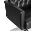 Chaise de réception l 28 po avec structure en métal