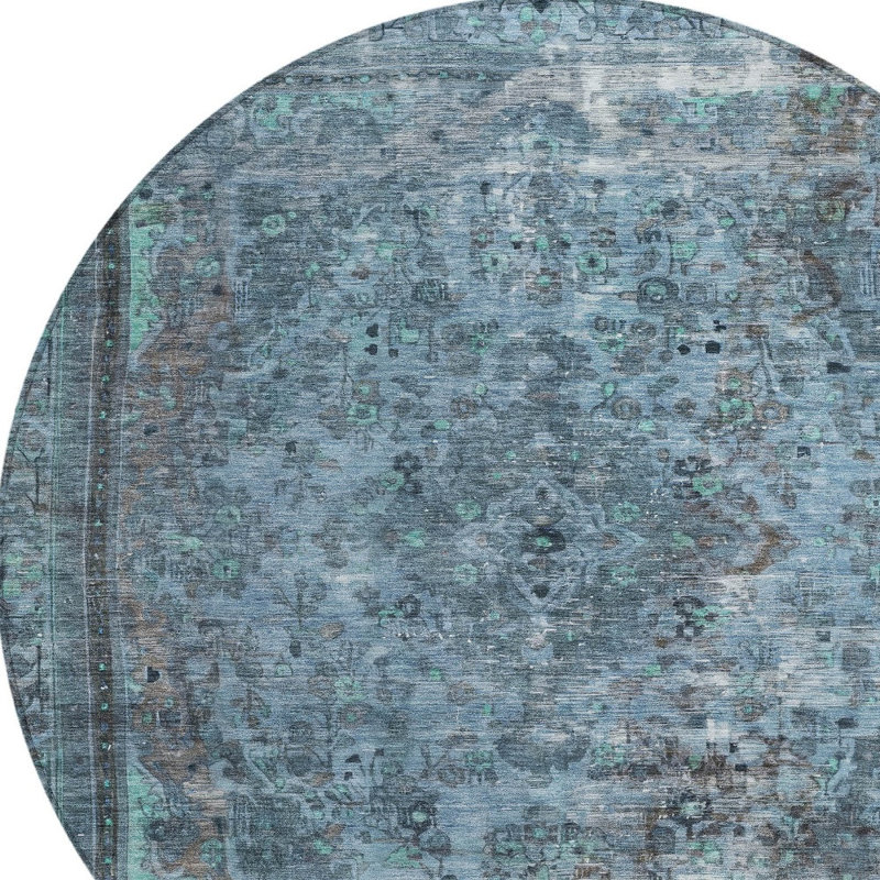 Tapis rond 8 po