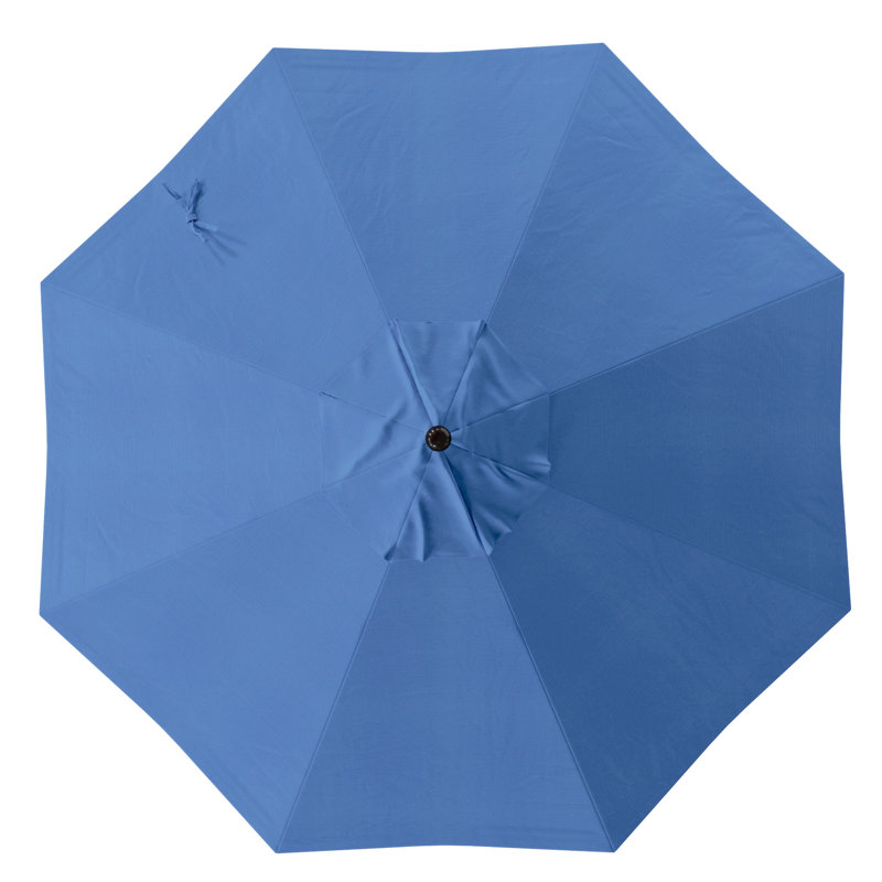 Parasol de marché octogonal 9 pi Ilsa, Toile Capri Performance