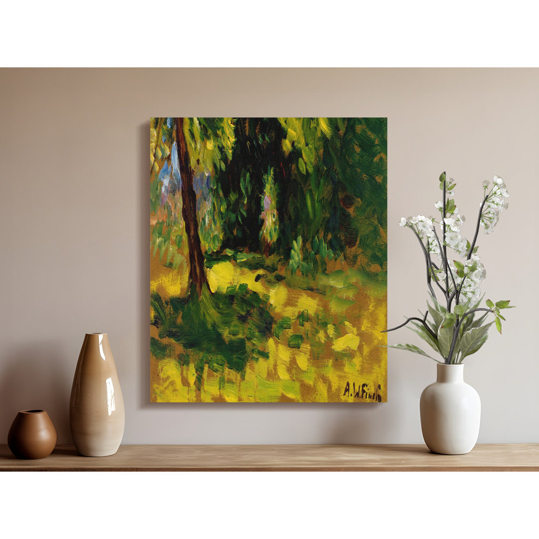 Forest Edge Canvas Wall Art, Gallery Wrapped Landscape Print, Ready to Hang, Archival Inks, Modern Home Decor, Nature Scene Artwork