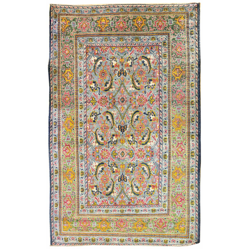 Herati One-of-a-Kind 4'3" X 6'8" Hand Knotted Area Rug