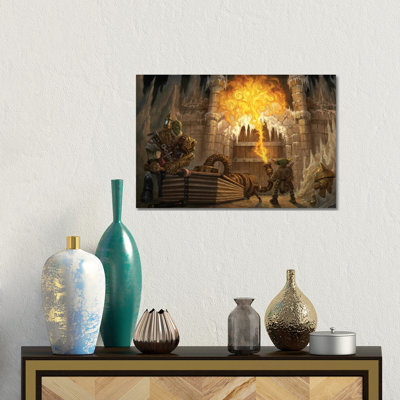 «Siege Weapons Intro», reproduction d'art sur toile tendue