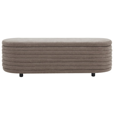 Delray Upholstered Flip Top Storage Bench