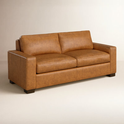 Jonie 91" Genuine Leather Sofa 