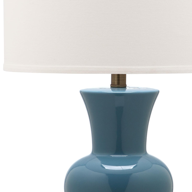 Chanse Table Lamp, Light Blue