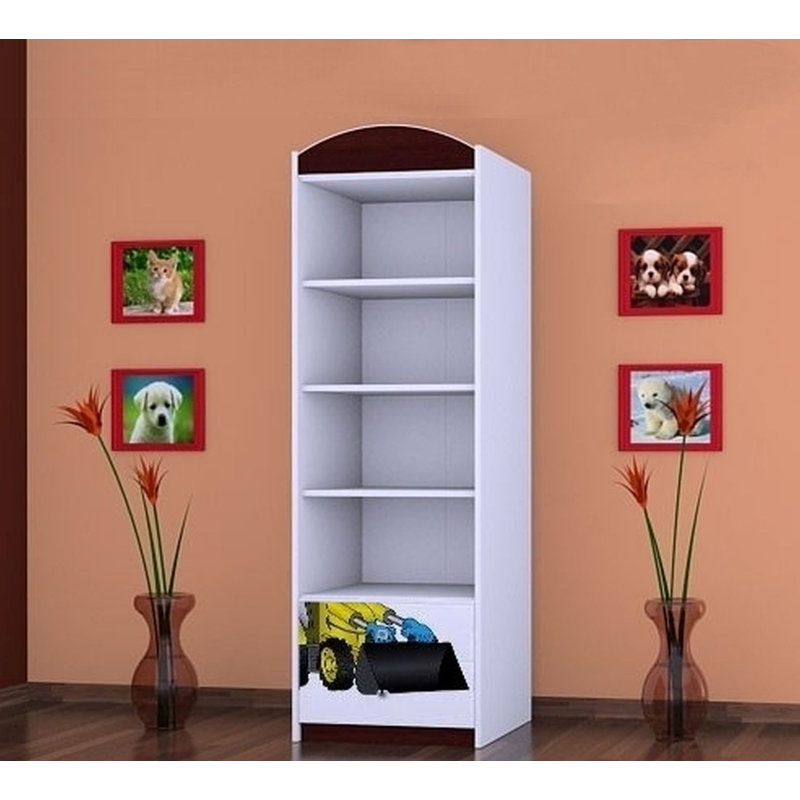 Garvin 1 Door Wardrobe, Black