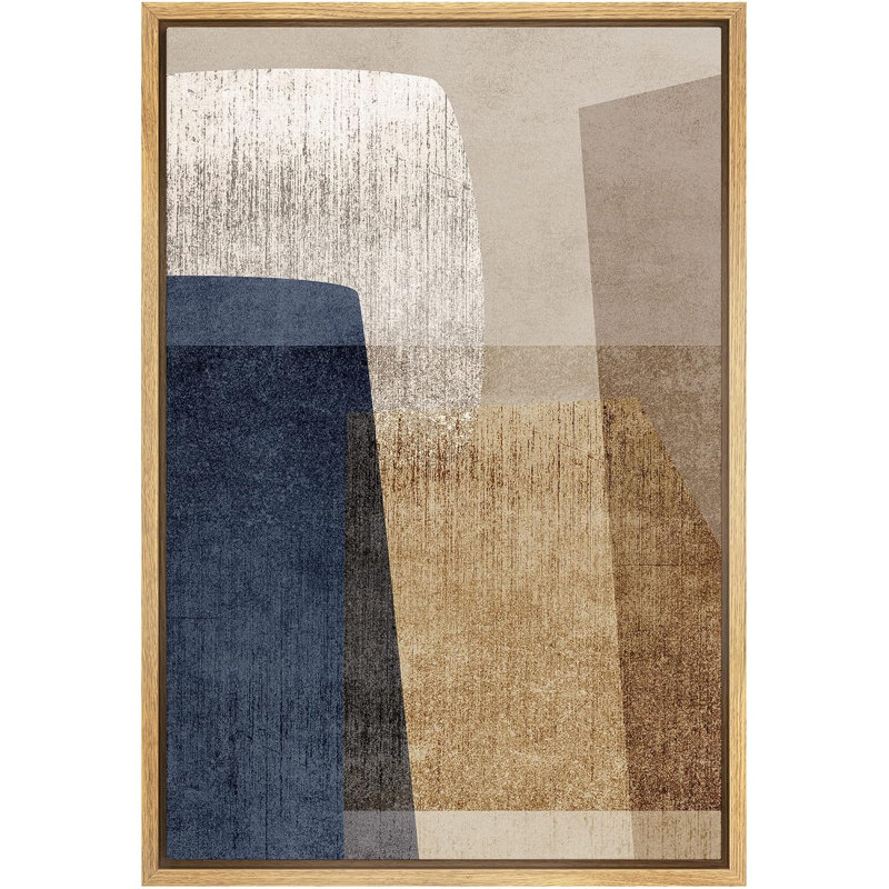 Mid-Century, H 24 po x l 16 po, Naturel