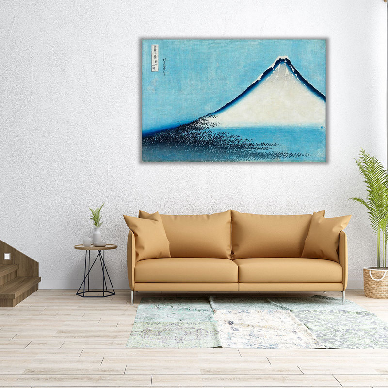 «Fuji Blue», reproduction d'art sur toile, H 24 po x l 36 po