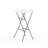 Noah Plastic Bar Height Folding Event Table-53864447