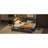 Daybed, Upholstered, With Storage 2 Drawers And Charging Station, Day Bed Frame With LED Lights And Storage Headboard, No Box-Spring Needed-1991841310