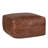 Dexter 24" Genuine Leather Pouf-108258283