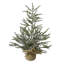 Arbre de Noël artificiel pin en cèdre glacé moyen 2 pi - non éclairé