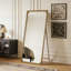 Miroir pleine grandeur avec support, pour chambre à coucher ou salon