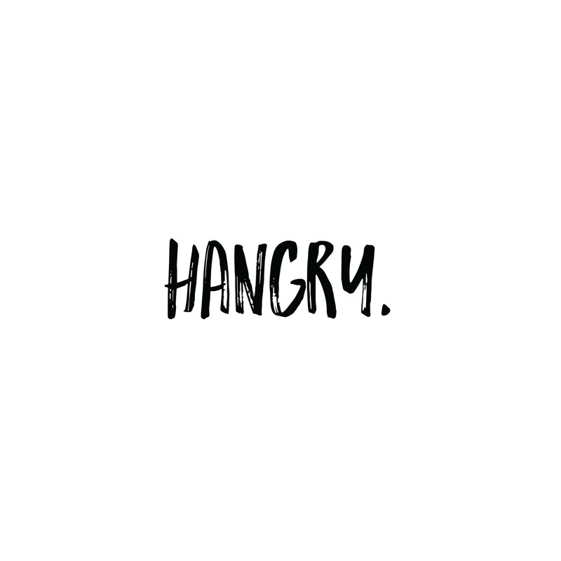 Hangry - Wrapped Canvas Print, 30cm H x 30cm W x 3.8cm D