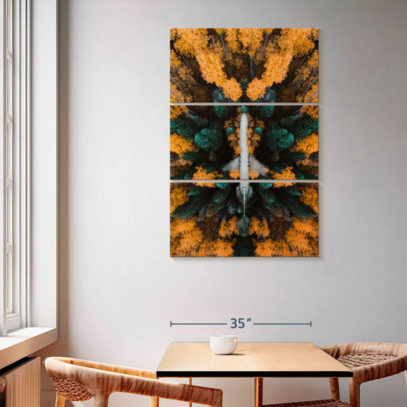 Mehar Eldredge Forest Airplane, 65" H x 42" W
