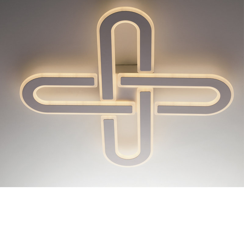 Somersworth LED Flush Mount, 80Cm x 80Cm x 4Cm