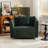 Upholstered Swivel Barrel Armchair-929951699