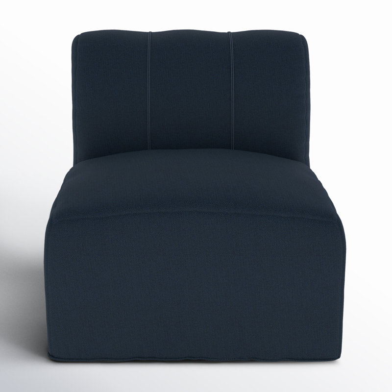Praia Sunbrella® Patio Chair, Canvas Navy Sunbrella® Canvas