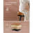Bar Stools Set of 2, Counter Height Swivel Bar Stools, Synthetic Leather with Stitching-101042405-101042401