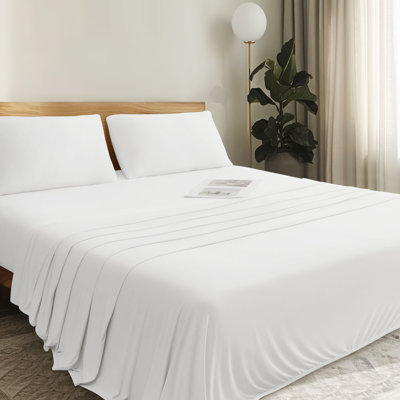 Ensemble de draps en jersey ultra doux toutes saisons Barossa Design