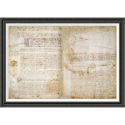 " The Codex Hammer Pages 48-51 " by Leonardo Da Vinci