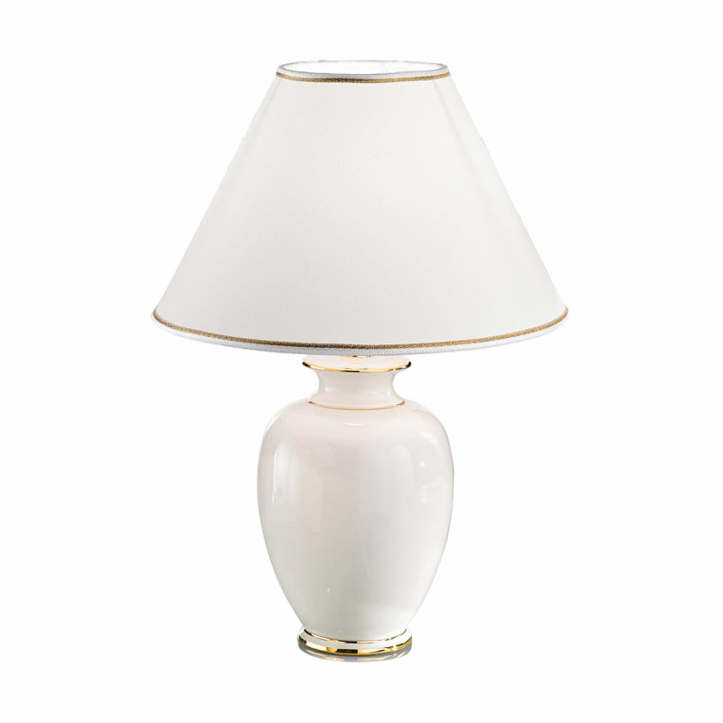 Giardino 57cm Table Lamp, Ivory