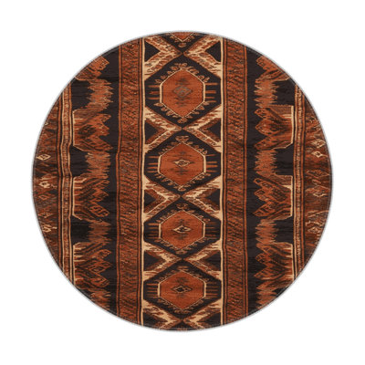 Tapis turc intérieur et extérieur brun