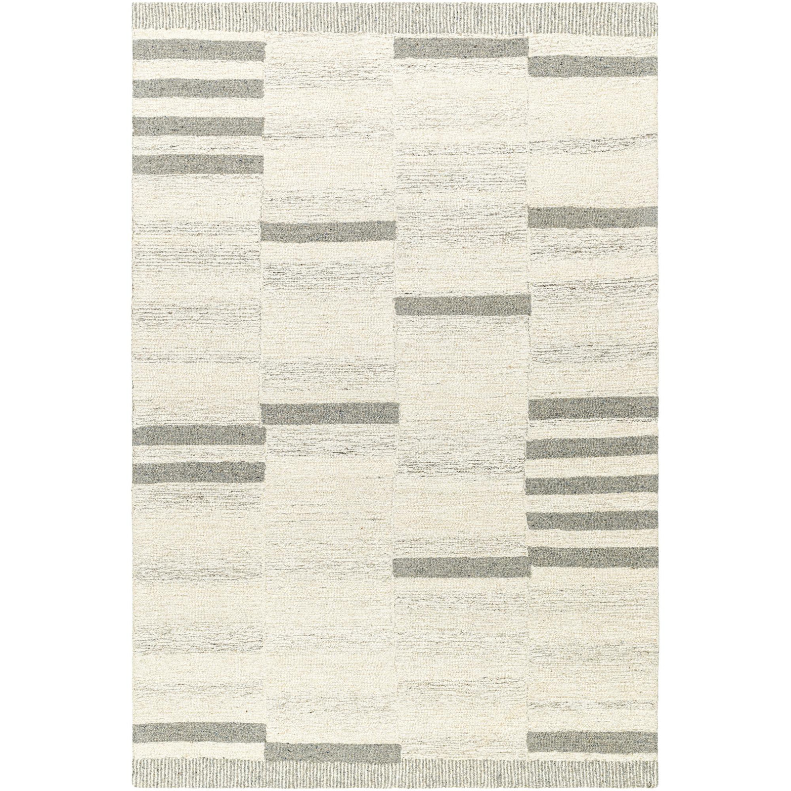 Hand Tufted Wool Rug, Rectangle 2' x 3'