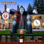Arcade avec fantôme d'Halloween gonflable