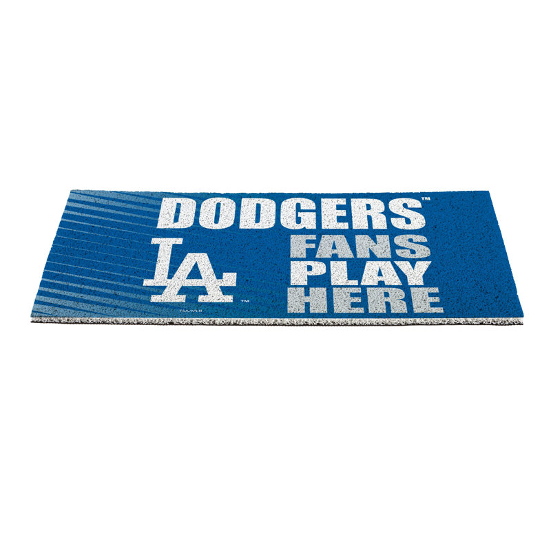 Tapis en PVC Los Angeles Dodgers, 28 po x 16 po