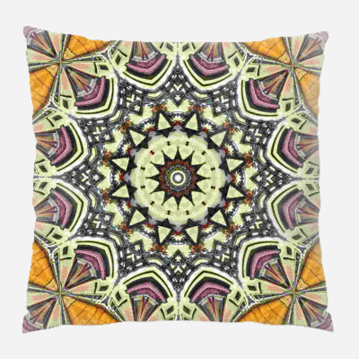 Abstract Throw Pillow