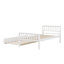 Structure de lit plateforme en bois robuste avec lit gigogne extensible-1258968506