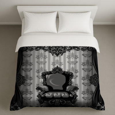 Chair Bedding Furniture Duvet Cover Gothic