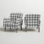 Fauteuil en polyester 29,5 po Arching Farmhouse-42862178