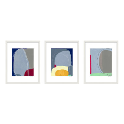 «Cadmarr Trio 1» par Andrea Stokes - Ensemble de reproductions encadrées sur papier