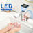 Modern Faucet For Bathroom With Smart Led Temperature Evaluator, Pull - Down , Hydroelectric Design, 45 Swivel Meter, 360-124241816