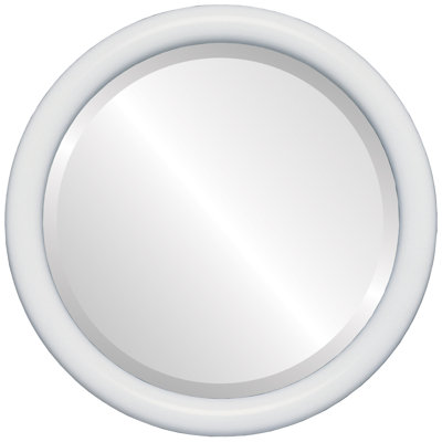 Rowles Wood Flat Wall Mirror