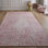 Adran Rectangle Damask Dhurrie Area Rug