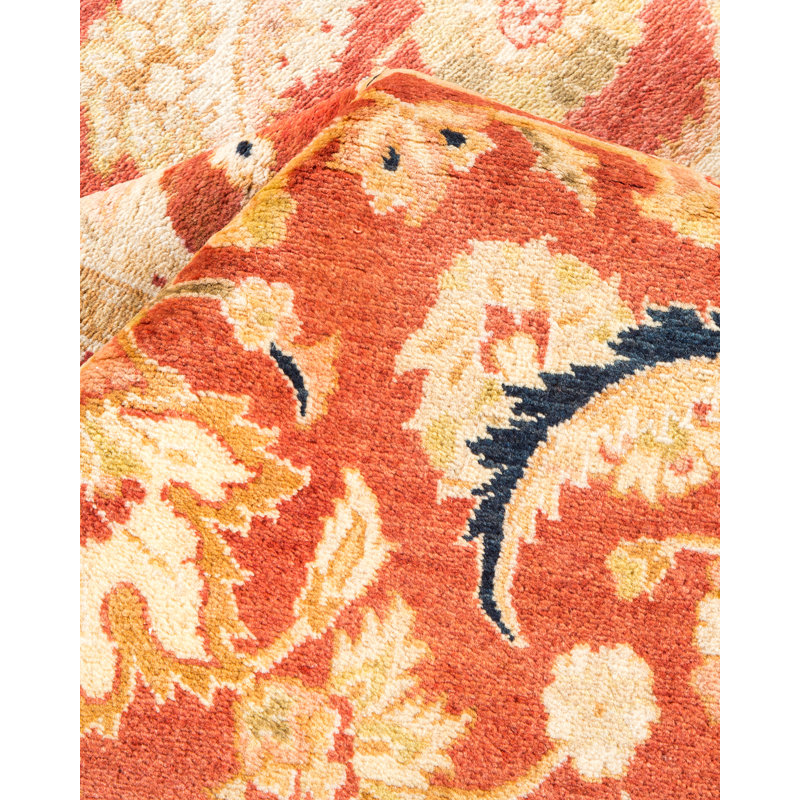 Classic One-of-a-Kind 6' 1" X 9' 1" Hand Knotted Area Rug